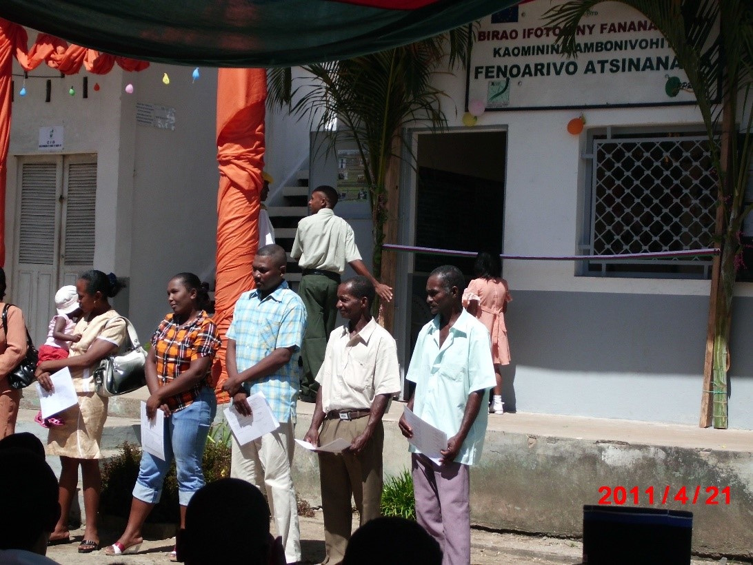 Opération Foncière Régionale – Régions d’Atsinanana, du Boeny et de la Diana et Circonscription Foncière d’Antananarivo