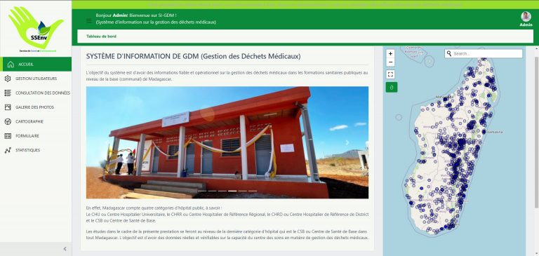 Mise en place et opérationnalisation d’un système d’information sur la gestion des déchets médicaux (GDM) :